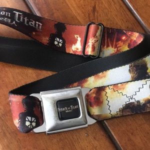 Attack on Titan seat belt type belt
